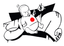 画像をギャラリービューアに読み込む, TOY BABY ビッグシルエットスウェット